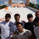 Moruzzi, Alair, Lalau, Junior, Dany, Hans, Dinho e Tony