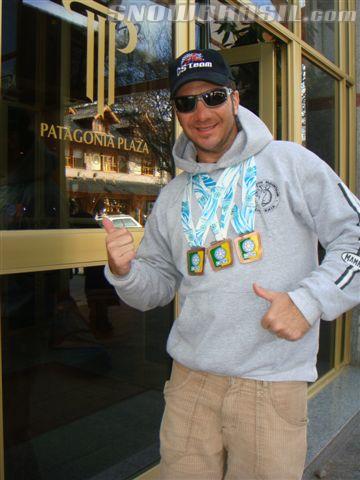 Lalau e suas medalhas